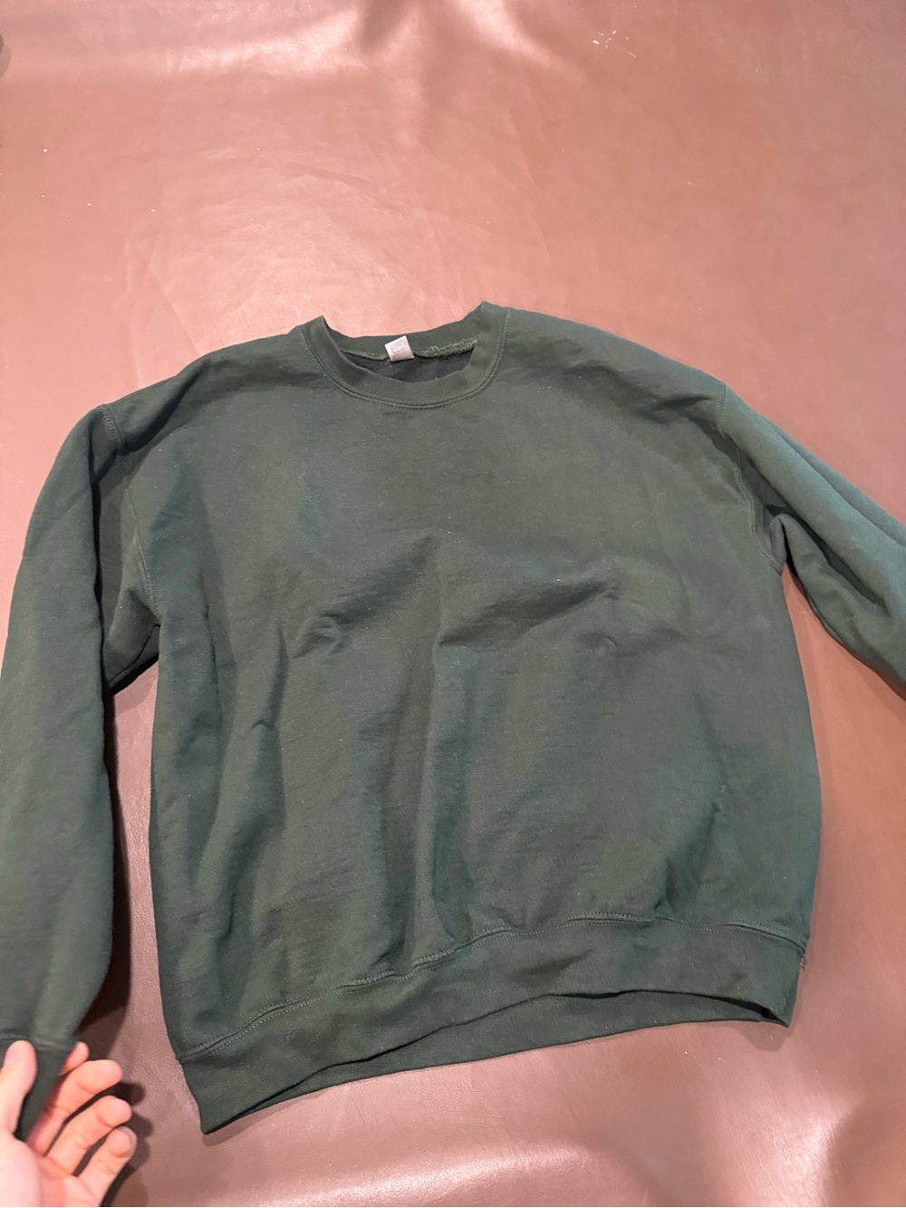 Classic Crewneck Sweater - Dark Green